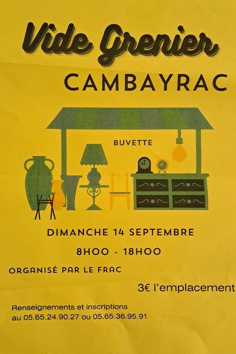 Vide-greniers de l'automne à Cambayrac