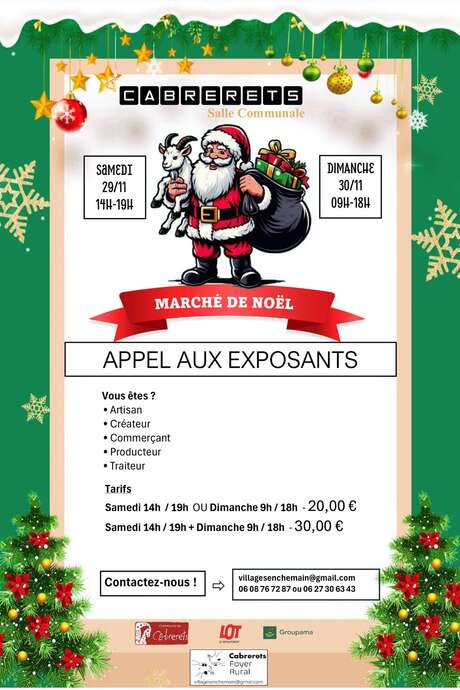 Marché de Noël de Cabrerets