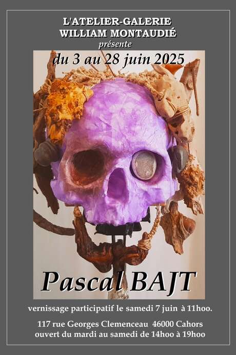 Exposition à l'atelier-galerie William Montaudié: Pascal Bajt
