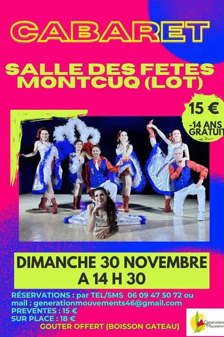 Après-midi Cabaret à Montcuq