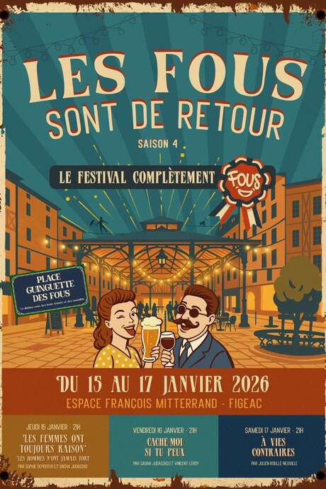 Fous, Le Festival  à Figeac