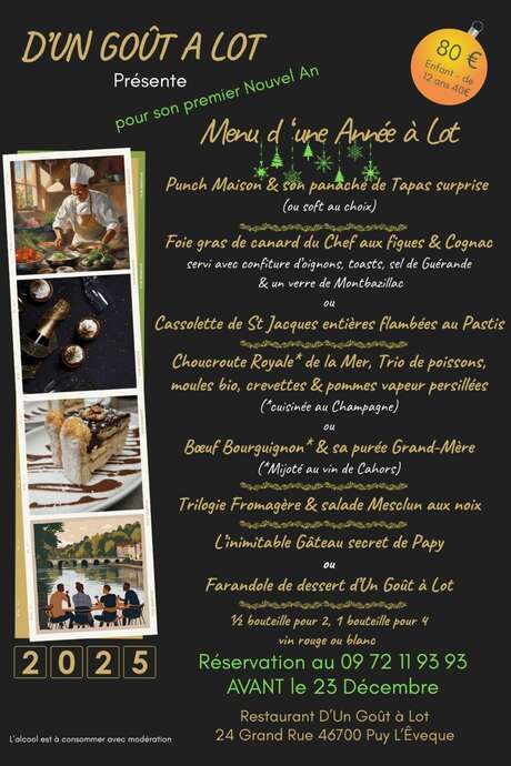 Menu D’Une Année à Lot