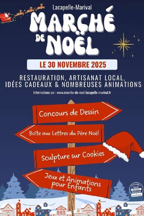 Marché de Noël à Lacapelle-Marival