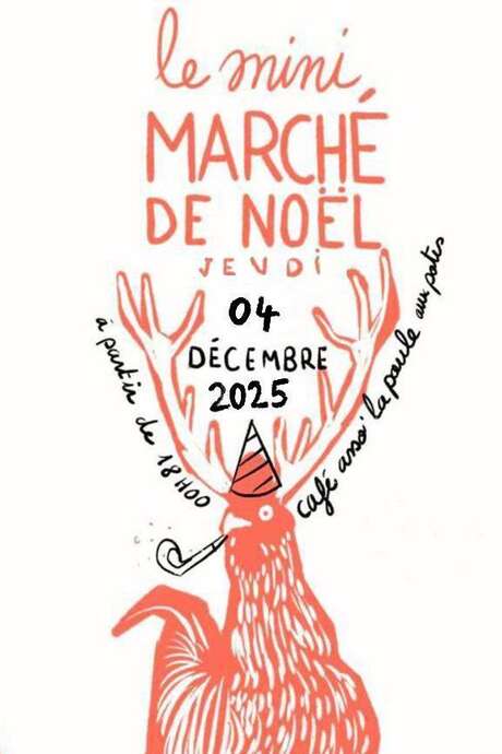 Le petit marché de Noël de la Poule