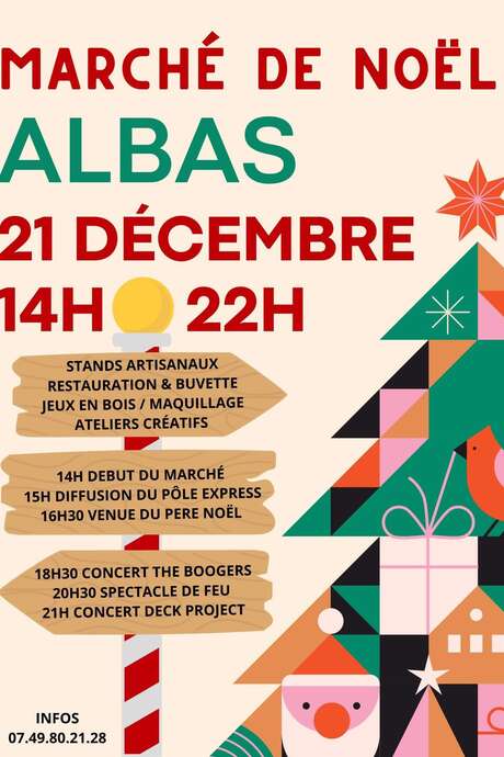 Marché de Noël à Albas