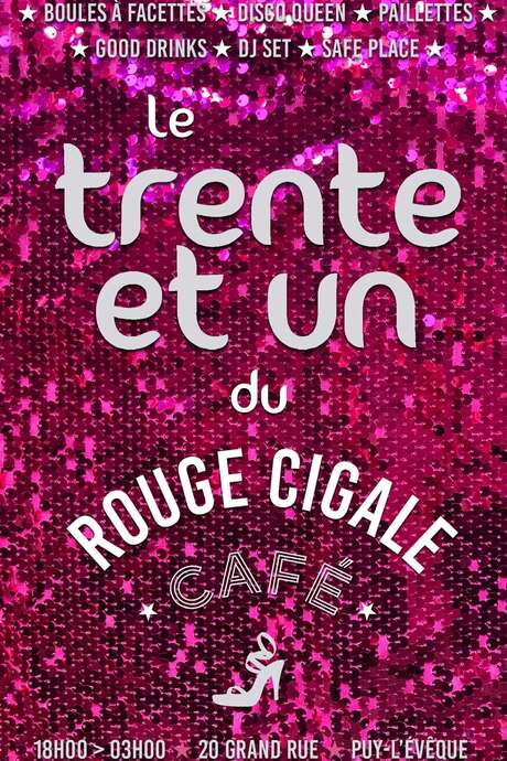 Réveillon de la Saint-Sylvestre au Rouge Café