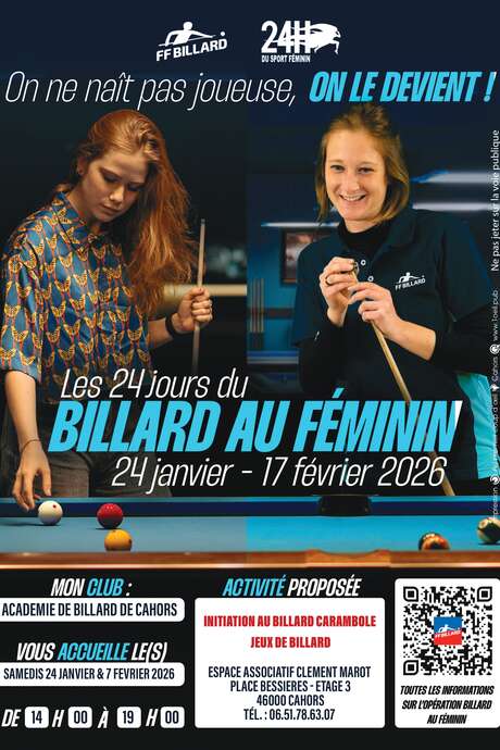 Billard au féminin