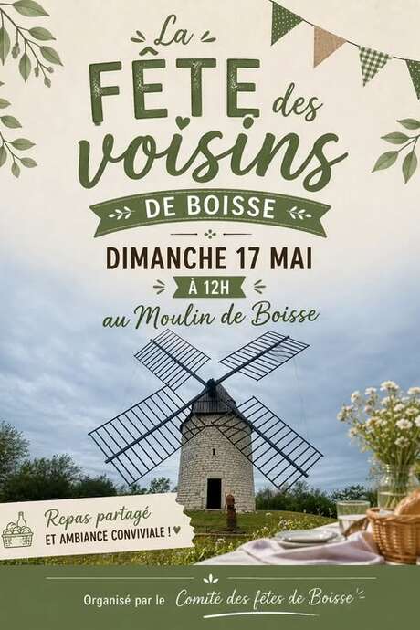 Fête des voisins de Boisse