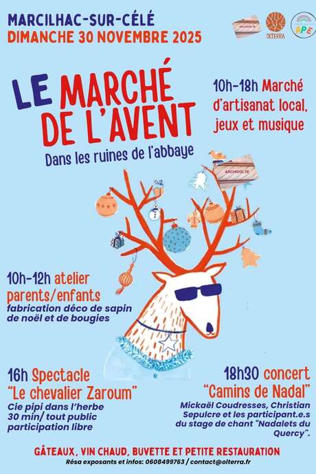 Marché de l’Avent à Marcilhac-sur-Célé