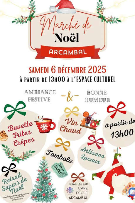 Marché de Noël à Arcambal