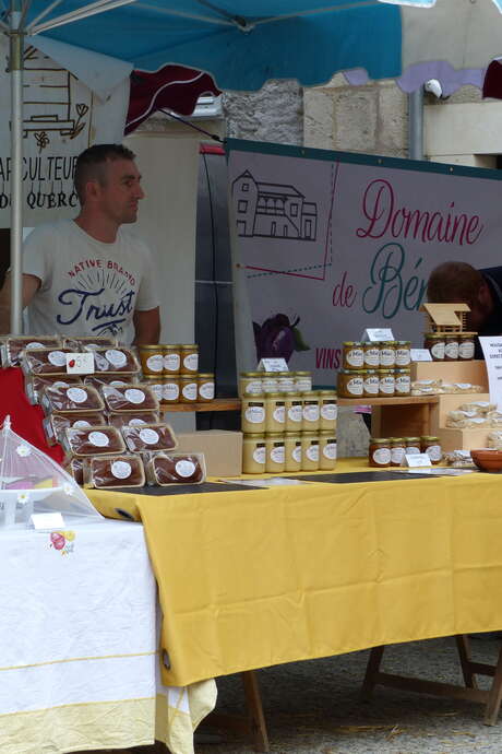 Marché gourmand à Pontcirq