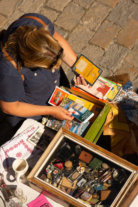 Vide-grenier des pompiers à Souillac