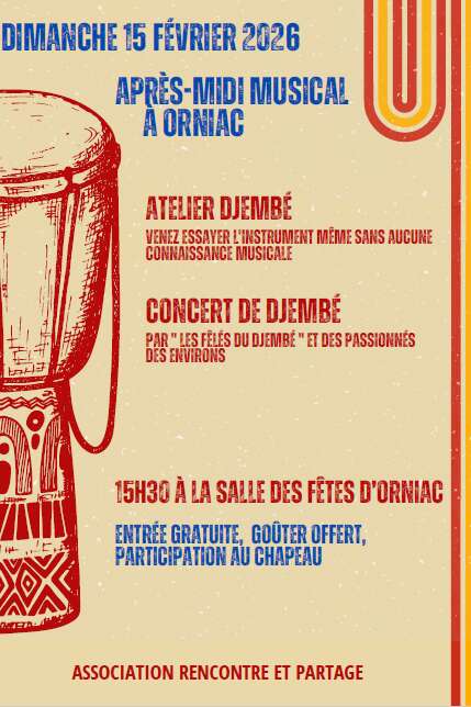 Après-midi musicale à Orniac