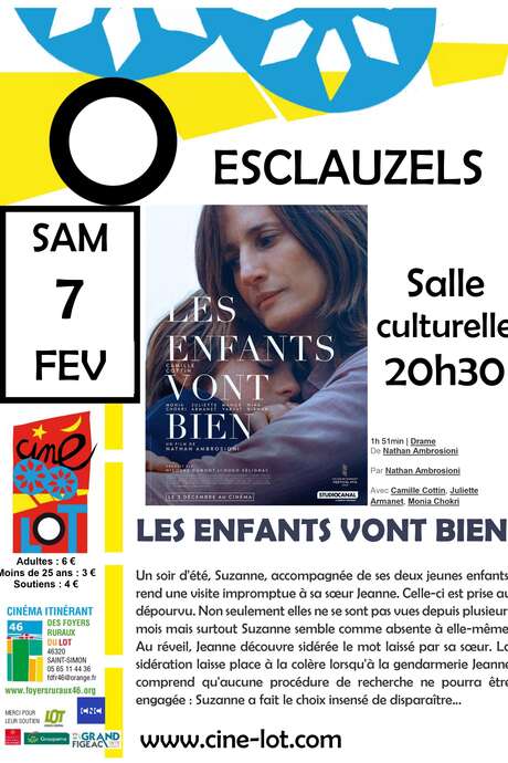 Ciné-Lot à Esclauzels: "Les enfants vont bien"