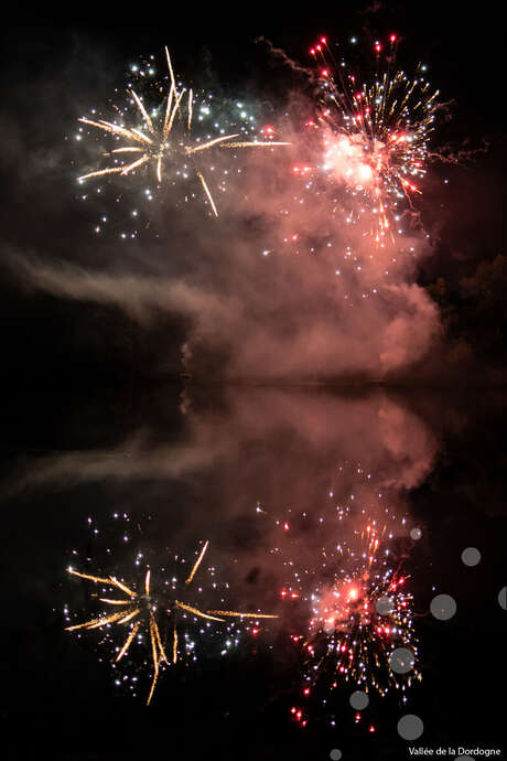 Feu d'artifice à Vayrac