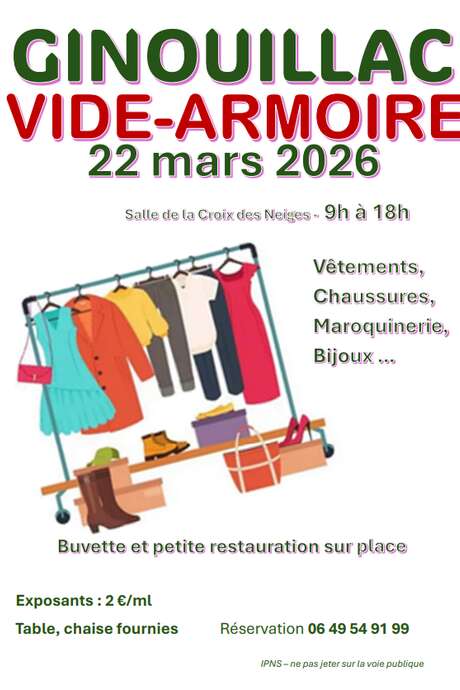 Vide armoire à Ginouillac