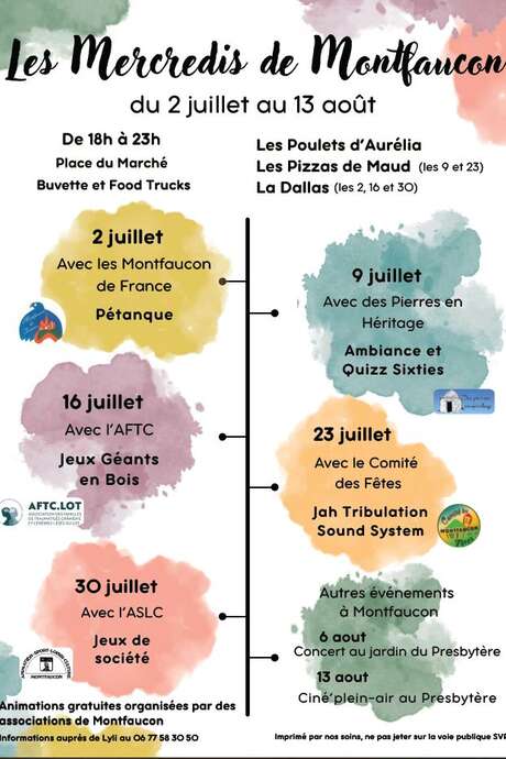 Les mercredis de Montfaucon
