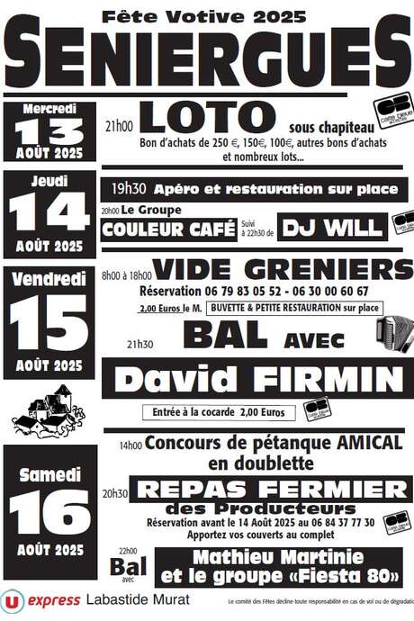 Séniergues en fête