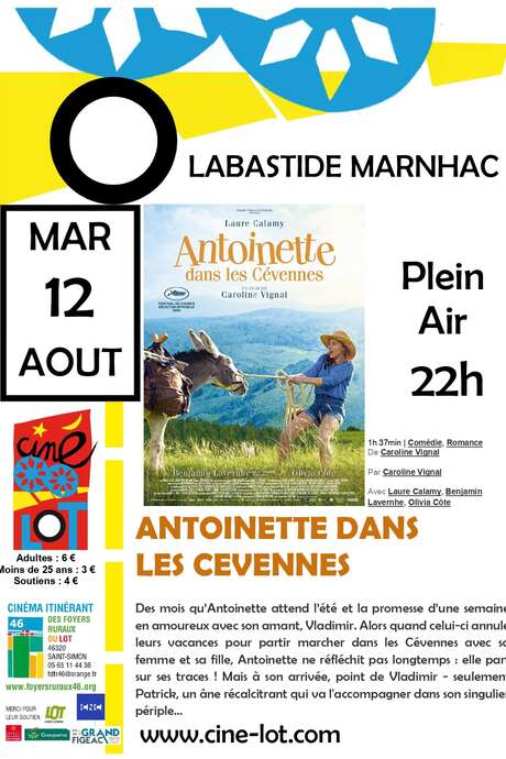 Ciné-Lot : "Antoinette dans les Cévennes"