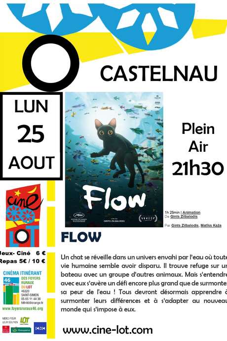 Ciné-Lot  en plein air : "Flow"