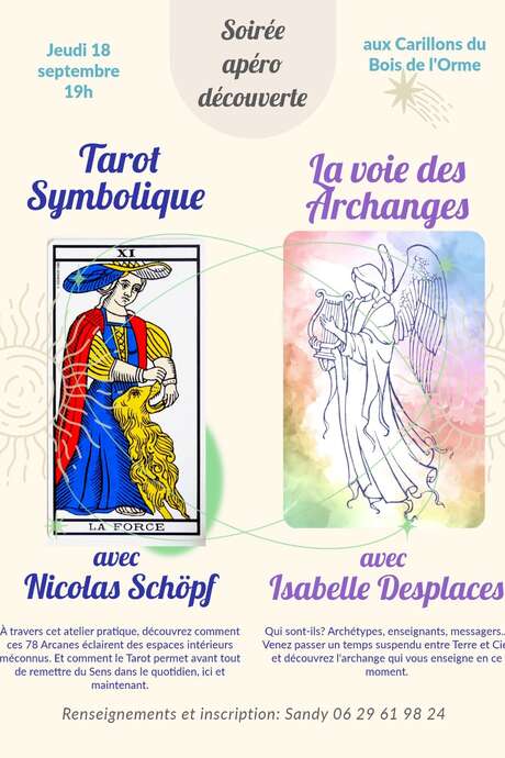 Soirée apéro découverte, Tarot Symbolique et La Voie des Archanges