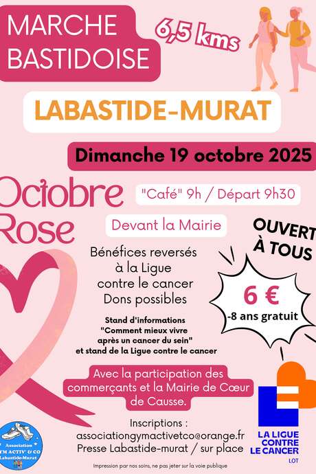 Marche bastidoise pour Octobre Rose