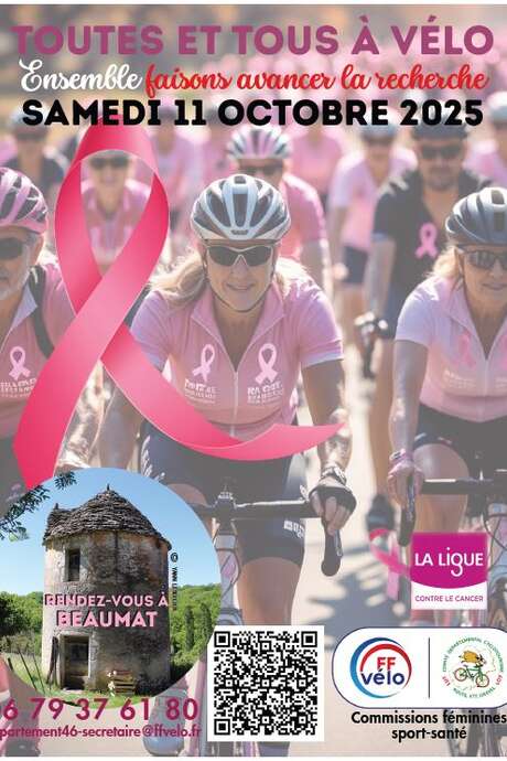 Octobre Rose à vélo