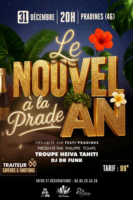 Soirée du Nouvel An à La Prade