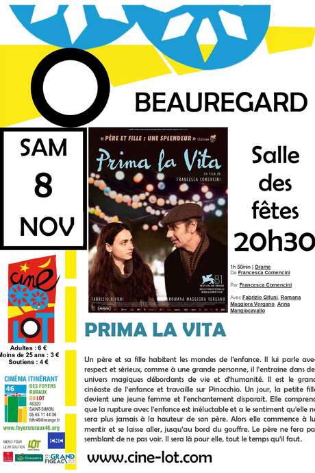 Le Petit Cabaret Soirée cinéma "Prima La Vita"