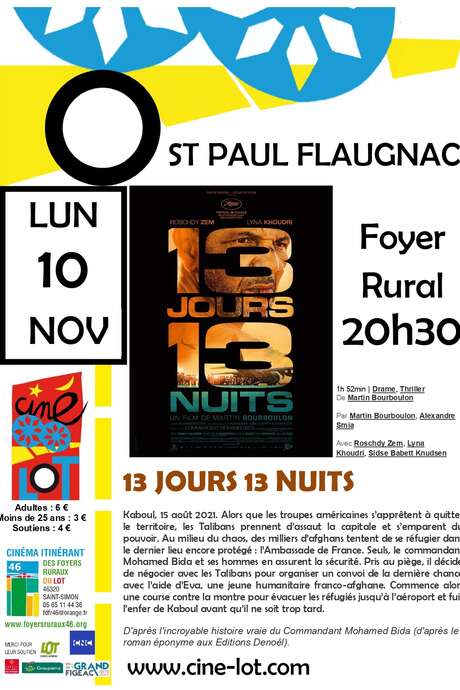 Ciné-Lot : "13 Jours 13 Nuits"