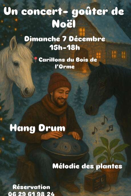 Concert de Hang Drum et goûter de Noël