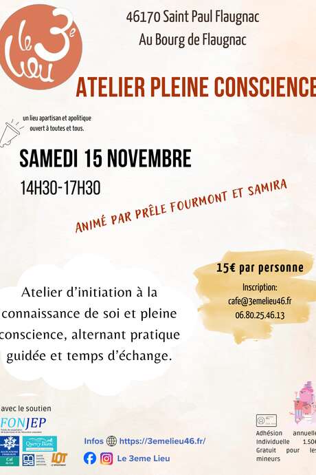 Atelier pleine conscience