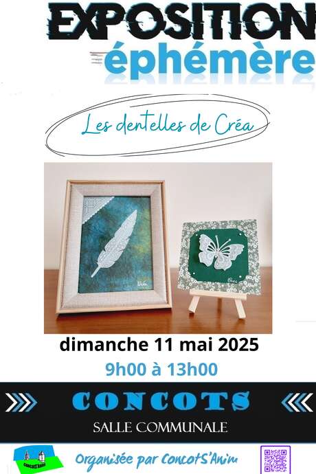Exposition "Les dentelles de Créa " Exposition "Les dentelles de Créa "