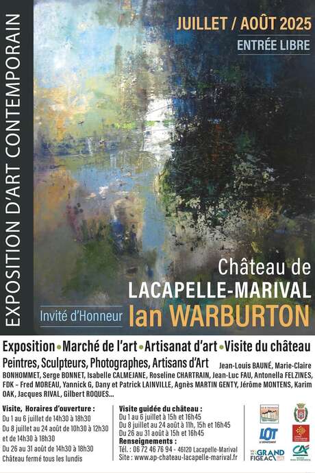 Exposition d'été au Château de Lacapelle-Marival
