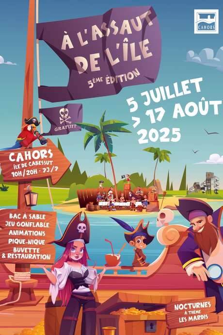 À l'assaut de l'île