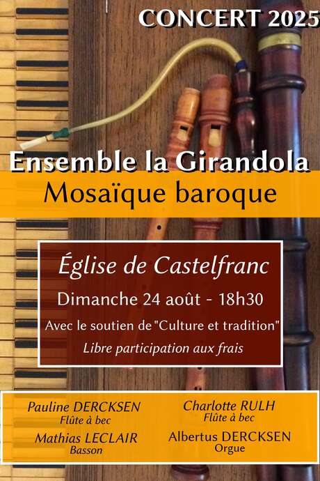 Ensemble " La Girandola" : Mosaïque Baroque