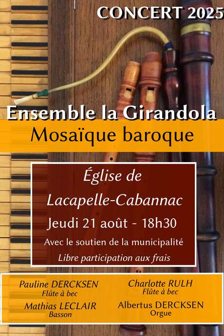 Ensemble "La Girandola" : Mosaïque Baroque