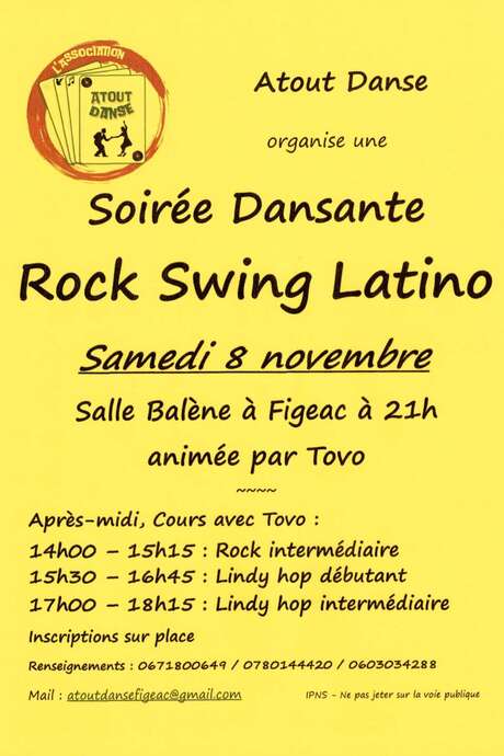 Soirée Rock Swing Latino à Figeac