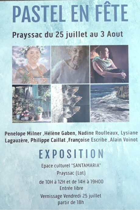 Exposition "Pastel en fête"