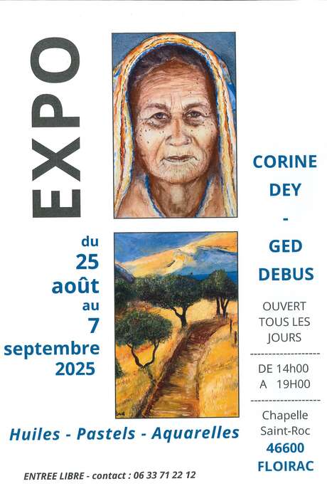 Exposition Huiles, Pastels et Aquarelles à la Chapelle de Floirac