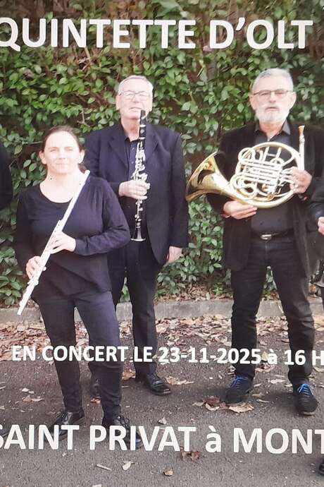 Concert du groupe Quintette d'Olt