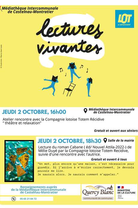 Lecture vivante pour les séniors