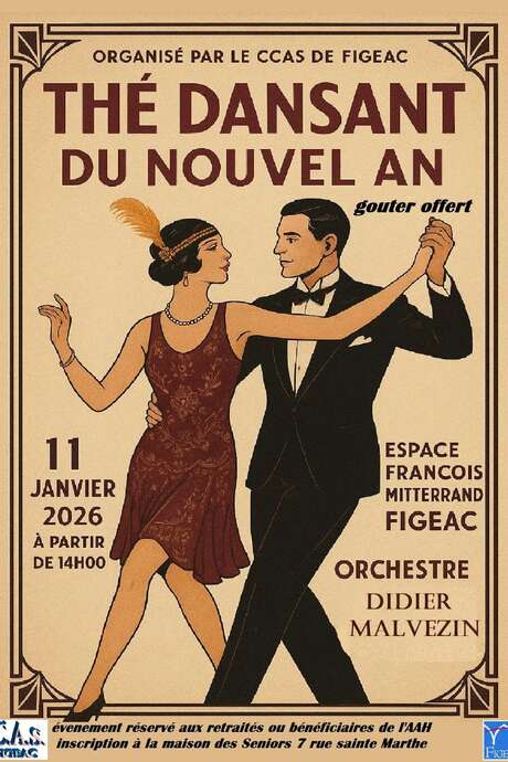 Thé dansant du CCAS à Figeac