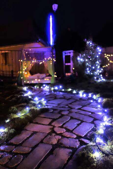 Illuminations de Noël à Caniac-du-Causse