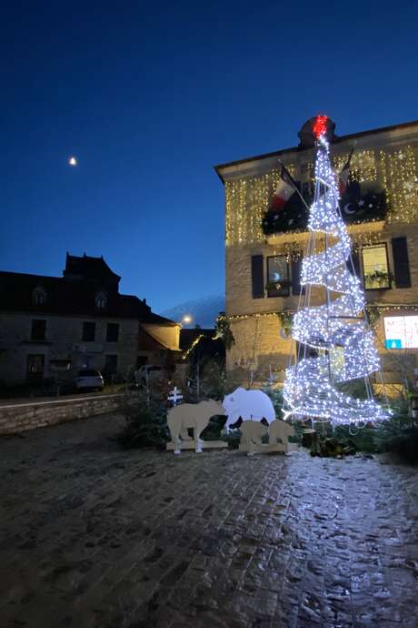 Illuminations de Noël à Labastide-Murat