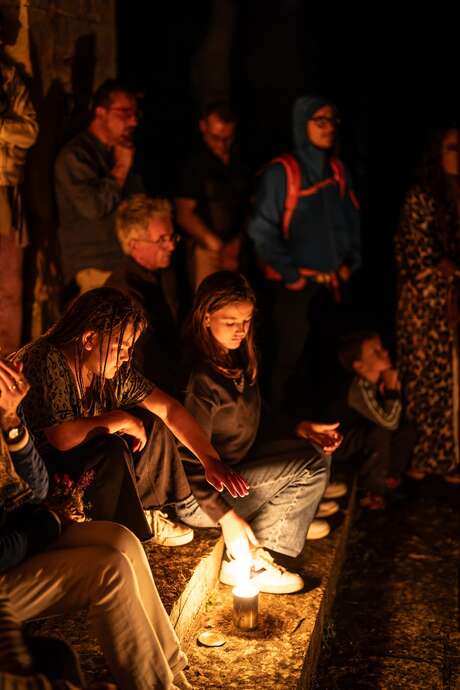 Visite nocturne contée avec Michel Galaret à Capdenac-le-Haut
