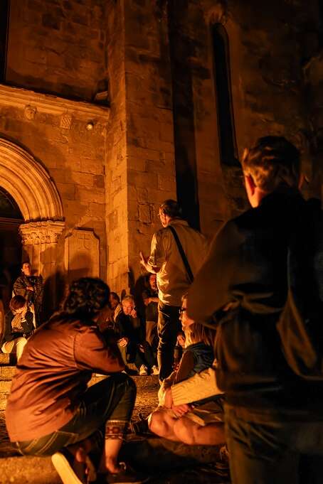 Visite Nocturne Contée de Cajarc avec Michel  Galaret