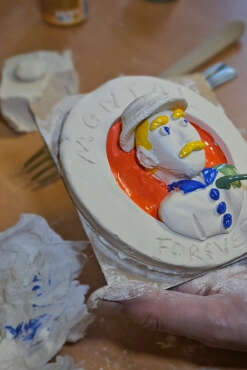 Atelier d'art plastique - l'art du portrait