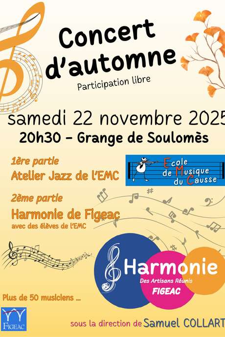 Concert d'automne à Soulomès