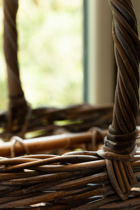 Stage fabrication de panier au Shack à Lafontade